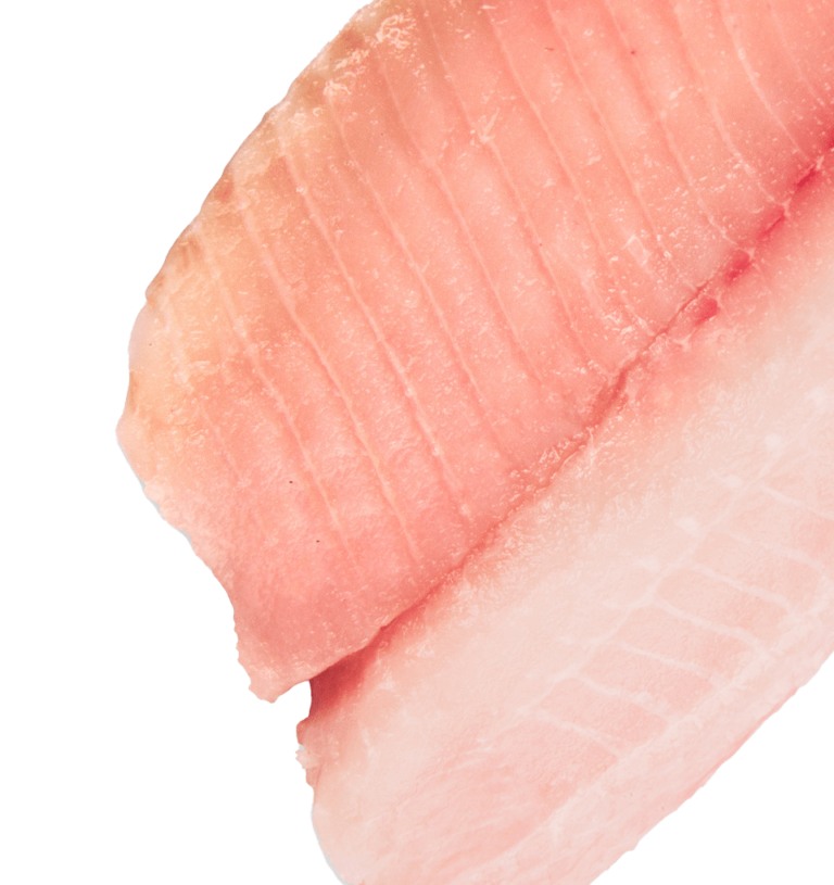 Golden corvina fillets
